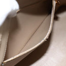 LOUIS VUITTON Monogram Vernis Houston Hand Bag Beige M91004 LV Auth hk3629-21