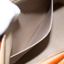 LOUIS VUITTON Monogram Vernis Houston Hand Bag Beige M91004 LV Auth hk3629-22