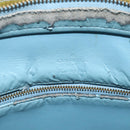 LOUIS VUITTON Monogram Vernis Houston Hand Bag Baby Blue M91005 LV Auth hk3630-10