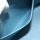 LOUIS VUITTON Monogram Vernis Houston Hand Bag Baby Blue M91005 LV Auth hk3630-22