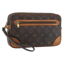 LOUIS VUITTON Monogram Marly Dragonne GM Clutch Bag M51825 LV Auth hk3644-1