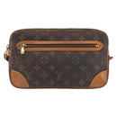 LOUIS VUITTON Monogram Marly Dragonne GM Clutch Bag M51825 LV Auth hk3644-13
