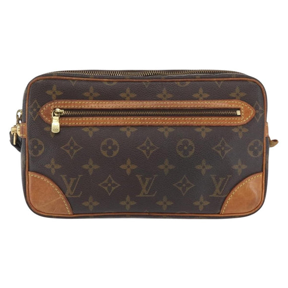 LOUIS VUITTON Monogram Marly Dragonne GM Clutch Bag M51825 LV Auth hk3644