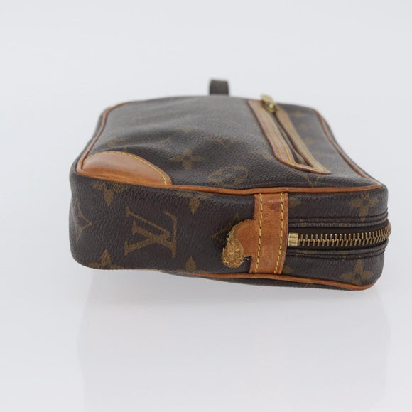 LOUIS VUITTON Monogram Marly Dragonne GM Clutch Bag M51825 LV Auth hk3644