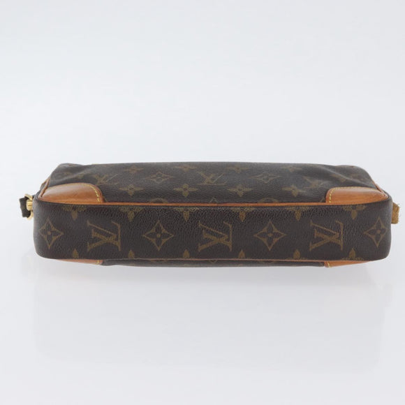 LOUIS VUITTON Monogram Marly Dragonne GM Clutch Bag M51825 LV Auth hk3644
