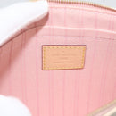 LOUIS VUITTON Damier Azur Neverfull MM Pouch Pouch LV Auth hk3645-9