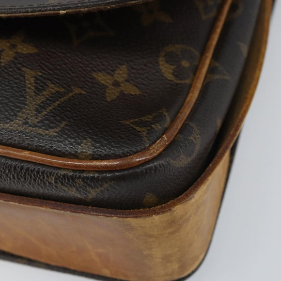 LOUIS VUITTON Monogram Cartouchiere GM Shoulder Bag M51252 LV Auth hk3649