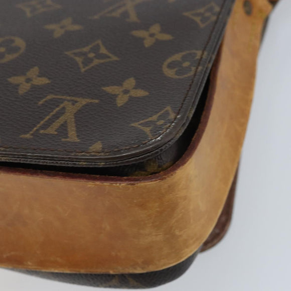 LOUIS VUITTON Monogram Cartouchiere GM Shoulder Bag M51252 LV Auth hk3649