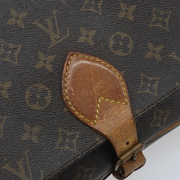 LOUIS VUITTON Monogram Cartouchiere GM Shoulder Bag M51252 LV Auth hk3649