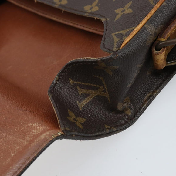 LOUIS VUITTON Monogram Cartouchiere GM Shoulder Bag M51252 LV Auth hk3649