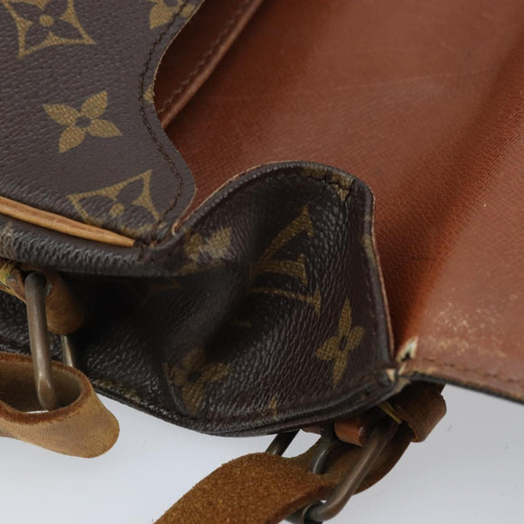 LOUIS VUITTON Monogram Cartouchiere GM Shoulder Bag M51252 LV Auth hk3649