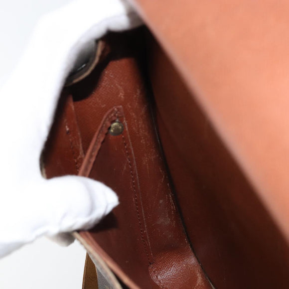 LOUIS VUITTON Monogram Cartouchiere GM Shoulder Bag M51252 LV Auth hk3649