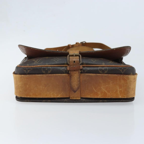LOUIS VUITTON Monogram Cartouchiere GM Shoulder Bag M51252 LV Auth hk3649