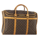 LOUIS VUITTON Monogram Sac Chasseur 55 Boston Bag M41922 LV Auth hk3651-1