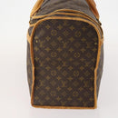 LOUIS VUITTON Monogram Sac Chasseur 55 Boston Bag M41922 LV Auth hk3651-3