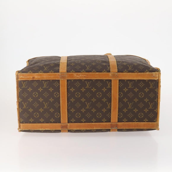 LOUIS VUITTON Monogram Sac Chasseur 55 Boston Bag M41922 LV Auth hk3651