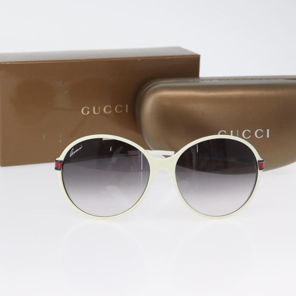 GUCCI Sunglasses plastic Black Auth hk3657