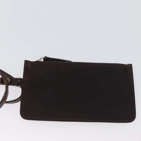 FENDI Zucca Canvas Tote Bag Beige Silver Auth hk3658