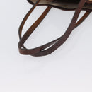FENDI Zucca Canvas Tote Bag Beige Silver Auth hk3658-7