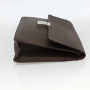LOUIS VUITTON Taiga Selenga Clutch Bag Grizzly M30788 LV Auth hk3660-5