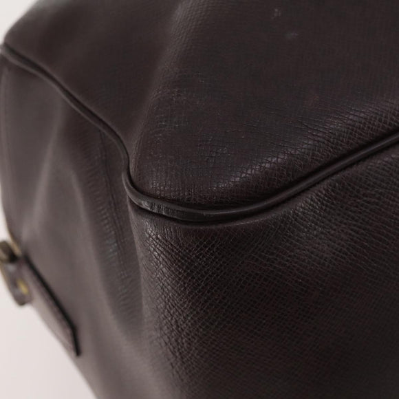 LOUIS VUITTON Taiga Kendall PM Boston Bag Acajou M30126 LV Auth hk3661