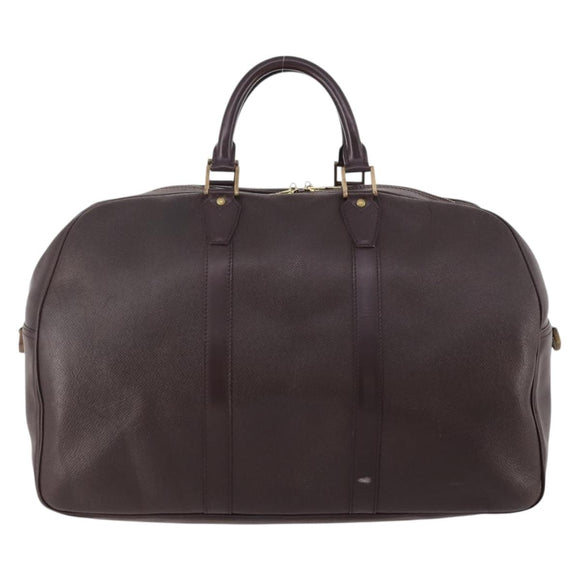 LOUIS VUITTON Taiga Kendall PM Boston Bag Acajou M30126 LV Auth hk3661