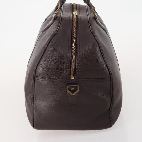LOUIS VUITTON Taiga Kendall PM Boston Bag Acajou M30126 LV Auth hk3661