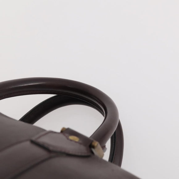 LOUIS VUITTON Taiga Kendall PM Boston Bag Acajou M30126 LV Auth hk3661