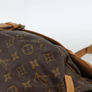 LOUIS VUITTON Monogram Saumur 35 Shoulder Bag M42254 LV Auth hk3665-16