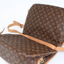 LOUIS VUITTON Monogram Saumur 35 Shoulder Bag M42254 LV Auth hk3665-19