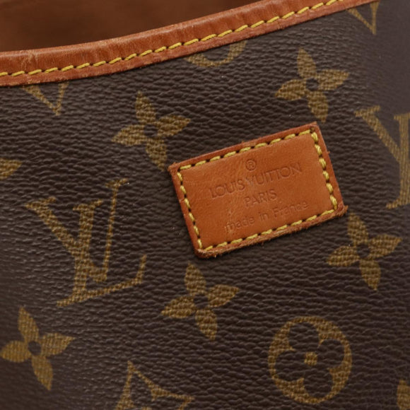 LOUIS VUITTON Monogram Saumur 35 Shoulder Bag M42254 LV Auth hk3665