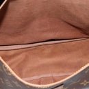 LOUIS VUITTON Monogram Saumur 35 Shoulder Bag M42254 LV Auth hk3665-11