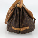 LOUIS VUITTON Monogram Saumur 35 Shoulder Bag M42254 LV Auth hk3665-3