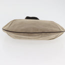 GUCCI Shoulder Bag Canvas Beige Gold Auth hk3681-6