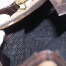 GUCCI Shoulder Bag Canvas Beige Gold Auth hk3681-20