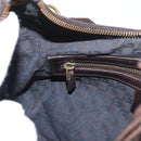 GUCCI Shoulder Bag Canvas Beige Gold Auth hk3681-22