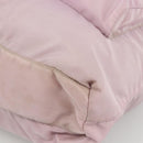 PRADA Tote Bag Nylon Pink Silver Auth hk3682-14