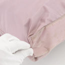 PRADA Tote Bag Nylon Pink Silver Auth hk3682-9