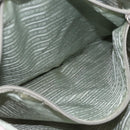 PRADA Tote Bag Nylon Pink Silver Auth hk3682-23