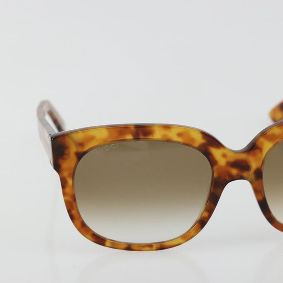 GUCCI Sunglasses plastic Brown GG0361S Auth hk3698