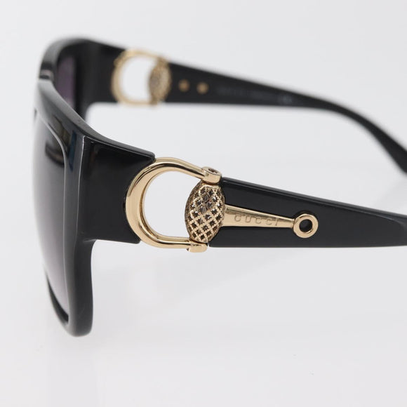 GUCCI Sunglasses plastic Black GG3727 Auth hk3699A