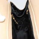 Salvatore Ferragamo Gancini Tote Bag Leather Beige Gold Auth hk3707-19
