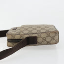 GUCCI GG Supreme Shoulder Bag PVC Beige Silver 122754 Auth hk3711-5