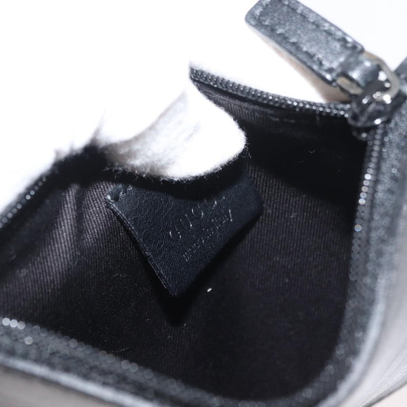 GUCCI GG Canvas Tote Bag Black 94898 Auth hk3714