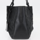 GUCCI GG Canvas Tote Bag Black 94898 Auth hk3714-3