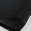 FENDI Shoulder Bag Nylon Black Silver Auth hk3723-16