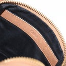 Chloe Etel Hand Bag Leather 2way Beige Gold Auth hk3725A-19