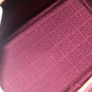 CARTIER Must Line Boston Bag Leather Bordeaux Gold Auth hk3727A-9