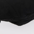 SAINT LAURENT Body Bag Canvas Black Silver 581375 Auth hk3728A-15
