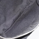 SAINT LAURENT Body Bag Canvas Black Silver 581375 Auth hk3728A-11